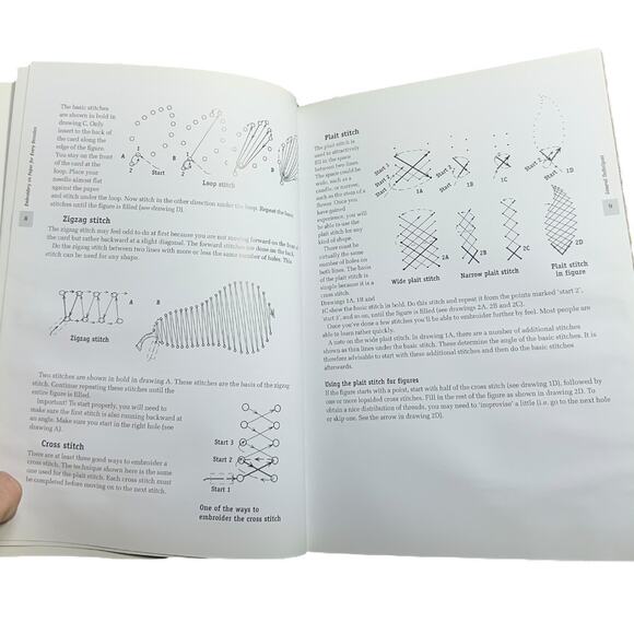 "Embroidery on paper for every occasion" by Joke and Adriaan de Vette diy needle - Picture 7 of 8